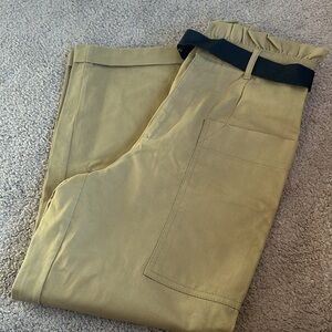 Zara belted cargo pants